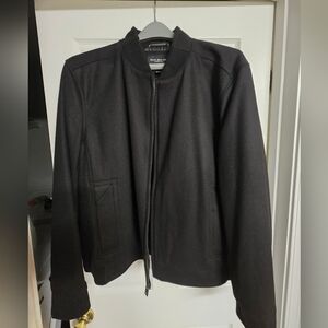 Marc Men's Black Bomber Jacket